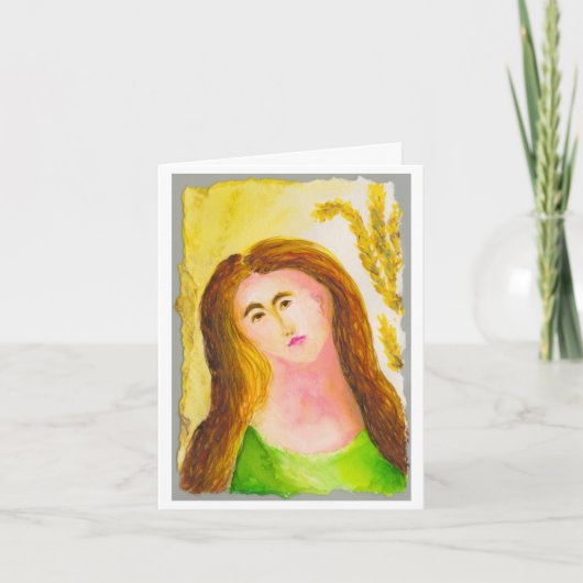 《星座》乙女座誕生日 カード (正面)