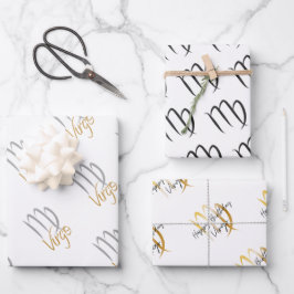 《星座》乙女座誕生日 ラッピングペーパーシート