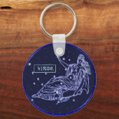 《星座》乙女座鎖 キーホルダー (正面)