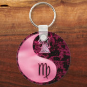 《星座》乙女座陰陽 キーホルダー (正面)