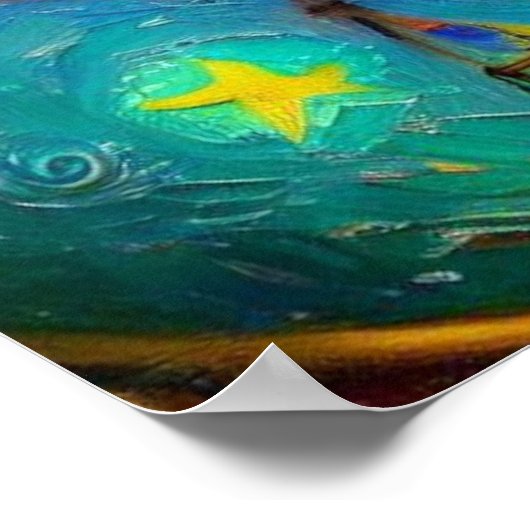 《星座》乙女座10 ポスター (角)