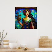 《星座》乙女座10 ポスター (キッチン)