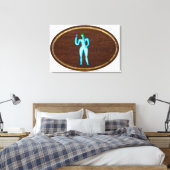 《星座》乙女座208 キャンバスプリント (インサイチュ (寝室))