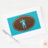 《星座》乙女座208 長方形シール (封筒)