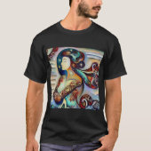 《星座》乙女座4 Tシャツ (正面)