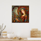 《星座》乙女座5 ポスター (キッチン)