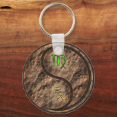 《星座》乙女座&アースドラゴン キーホルダー (正面)