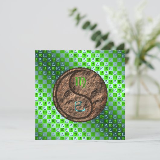 《星座》乙女座&アースネーク カード (スタンド正面)