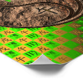 《星座》乙女座&アースホース ポスター (角)