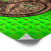 《星座》乙女座&アースヤギ ポスター (角)