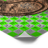 《星座》乙女座&アースラビット ポスター (角)