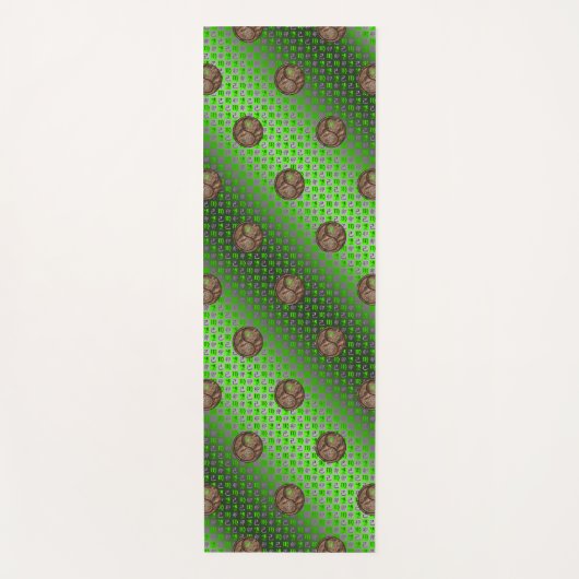 《星座》乙女座&アースラビット ヨガマット (正面)