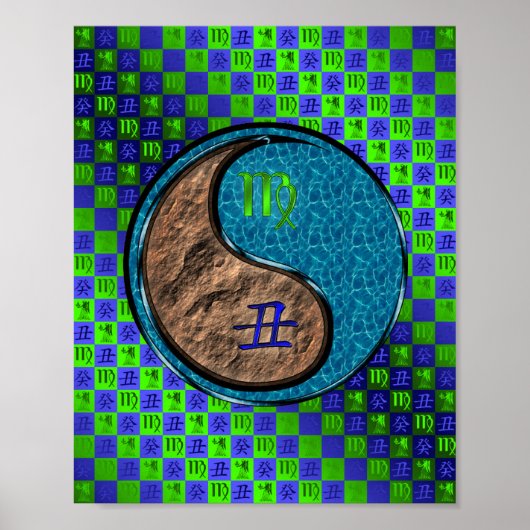 《星座》乙女座&ウォーターオックス ポスター (正面)