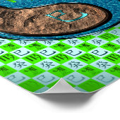 《星座》乙女座&ウォータースネーク ポスター (角)