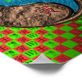 《星座》乙女座&ウォータータイガー ポスター (角)