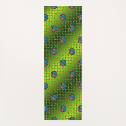 《星座》乙女座&ウォーターホース ヨガマット (正面)