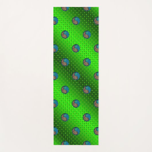 《星座》乙女座&ウォーターヤギ ヨガマット (正面)