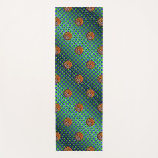 《星座》乙女座&ウッドオックス ヨガマット (正面)