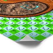 《星座》乙女座&ウッドスネーク ポスター (角)