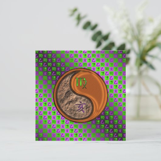 《星座》乙女座&ウッドボア カード (スタンド正面)