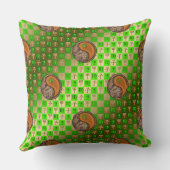 《星座》乙女座&ウッドラット クッション (裏面)