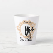 《星座》乙女座 カフェラテマグ (正面)