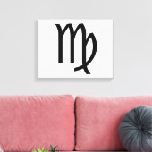 《星座》乙女座 キャンバスプリント (インサイチュ (リビング))