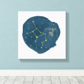 《星座》乙女座 キャンバスプリント (インサイチュ (ウッドフロア))