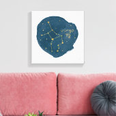 《星座》乙女座 キャンバスプリント (インサイチュ (リビング))