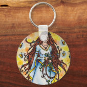 《星座》乙女座 キーホルダー (正面)