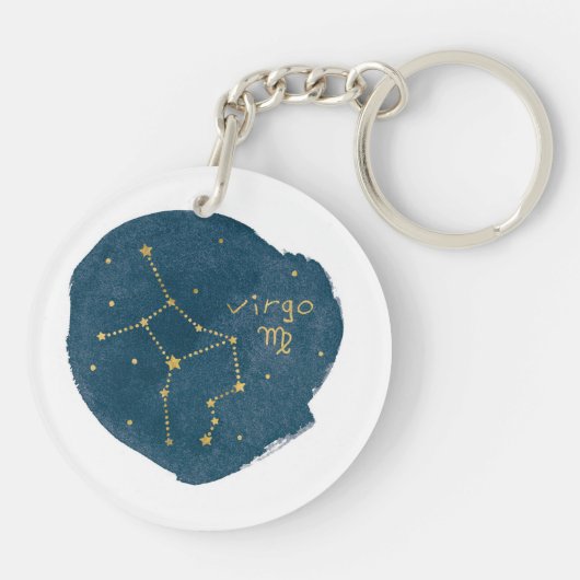 《星座》乙女座 キーホルダー (裏面)