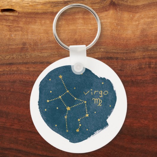 《星座》乙女座 キーホルダー (正面)