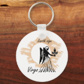 《星座》乙女座 キーホルダー (正面)