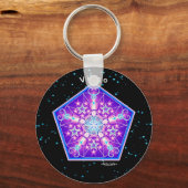 《星座》乙女座 キーホルダー (正面)