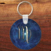 《星座》乙女座 キーホルダー (正面)