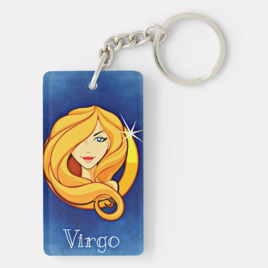 《星座》乙女座 キーホルダー (裏面)