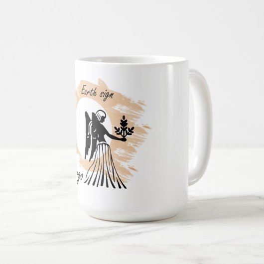 《星座》乙女座 コーヒーマグカップ (正面右)