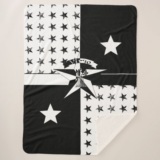 《星座》乙女座 シェルパブランケット (正面)