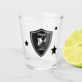 《星座》乙女座 ショットグラス (正面)