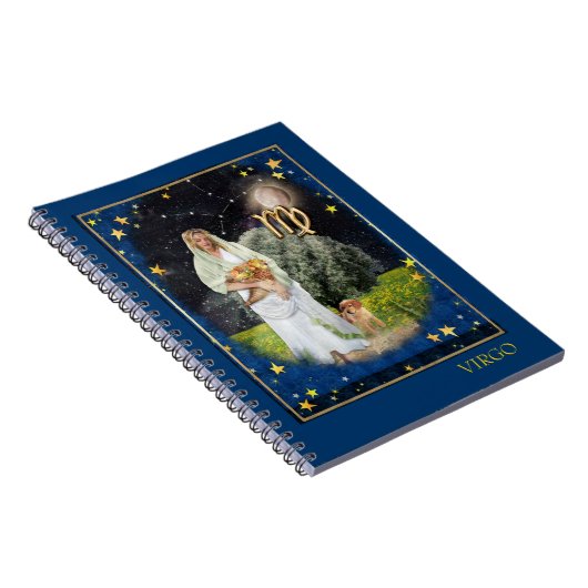 《星座》乙女座 ノートブック (右側)