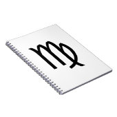 《星座》乙女座 ノートブック (右側)