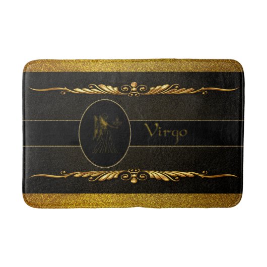 《星座》乙女座 バスマット (正面)