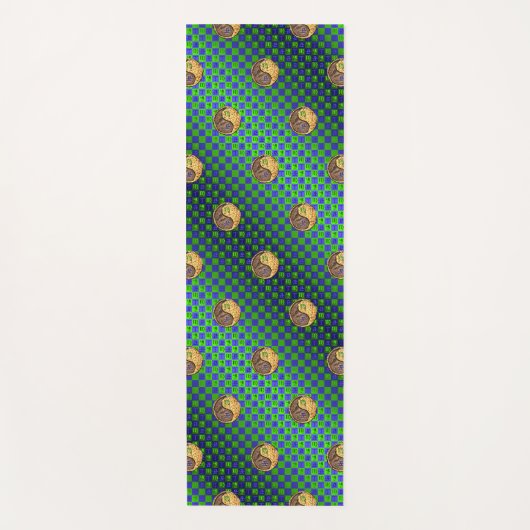 《星座》乙女座&ファイアオックス ヨガマット (正面)