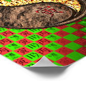 《星座》乙女座&ファイアタイガー ポスター (角)