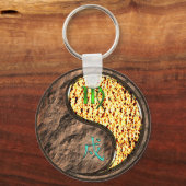 《星座》乙女座&ファイアドッグ キーホルダー (正面)