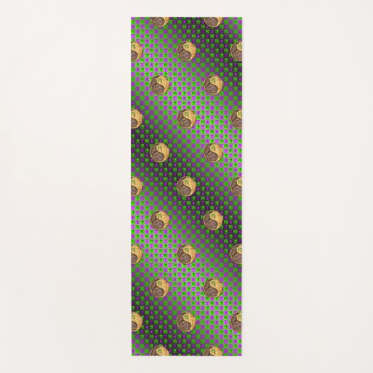 《星座》乙女座&ファイアボア ヨガマット (正面)