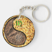 《星座》乙女座&ファイアーラビット キーホルダー (裏面)