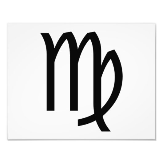 《星座》乙女座 フォトプリント            (正面)