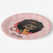 《星座》乙女座 ペーパープレート (アングル)