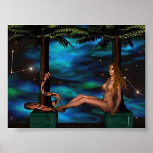 《星座》乙女座 ポスター (正面)